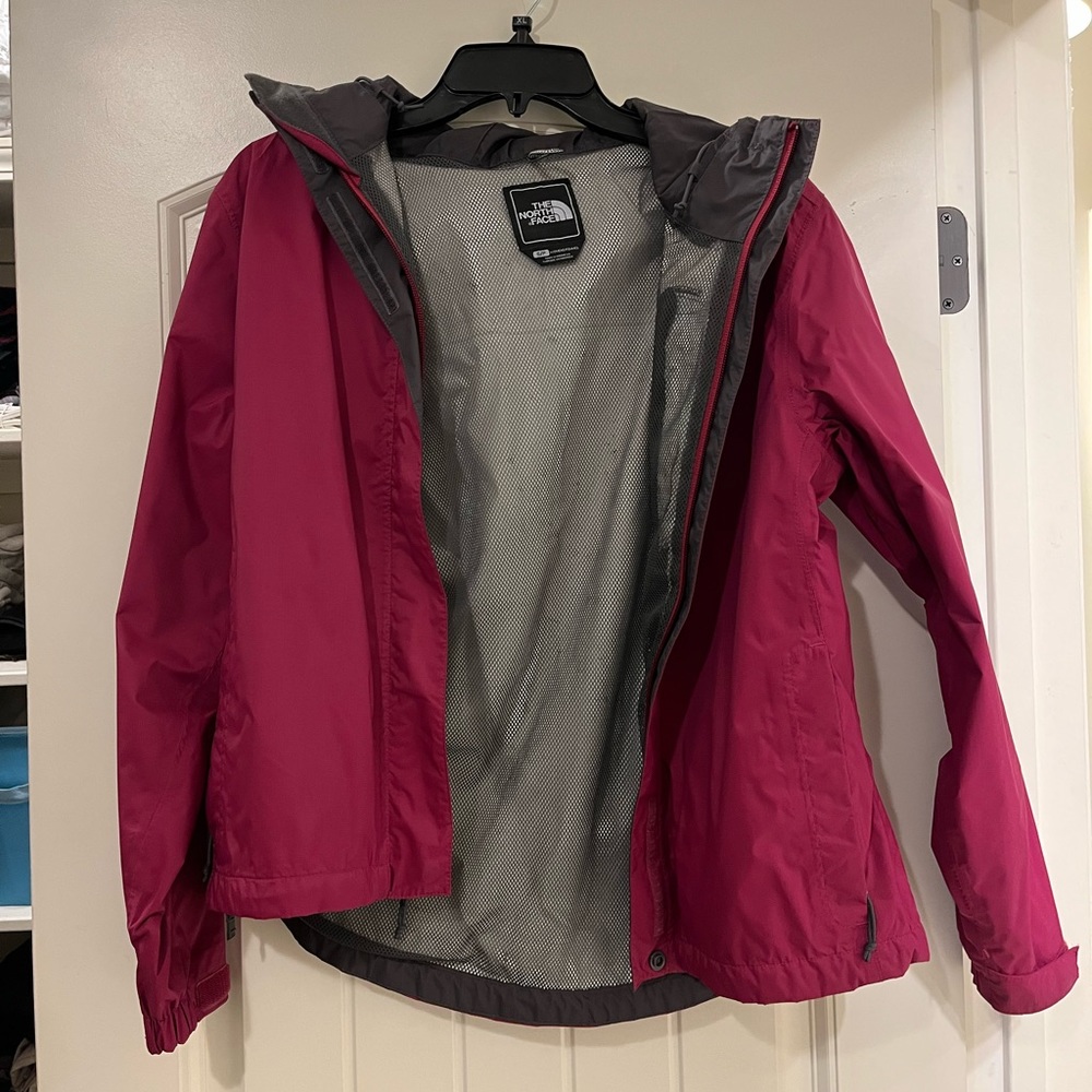 North Face Hooded Rain Jacket